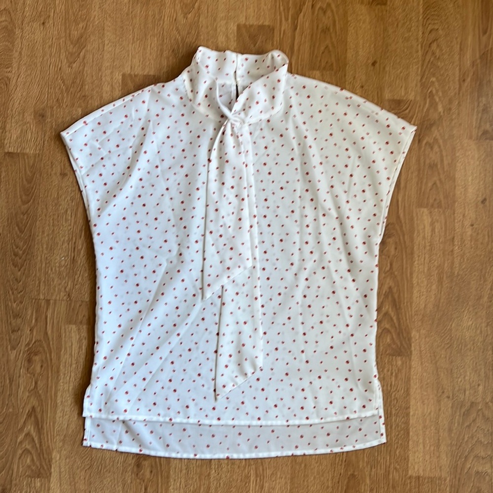 Madison Cap Sleeve Chiffon Blouse